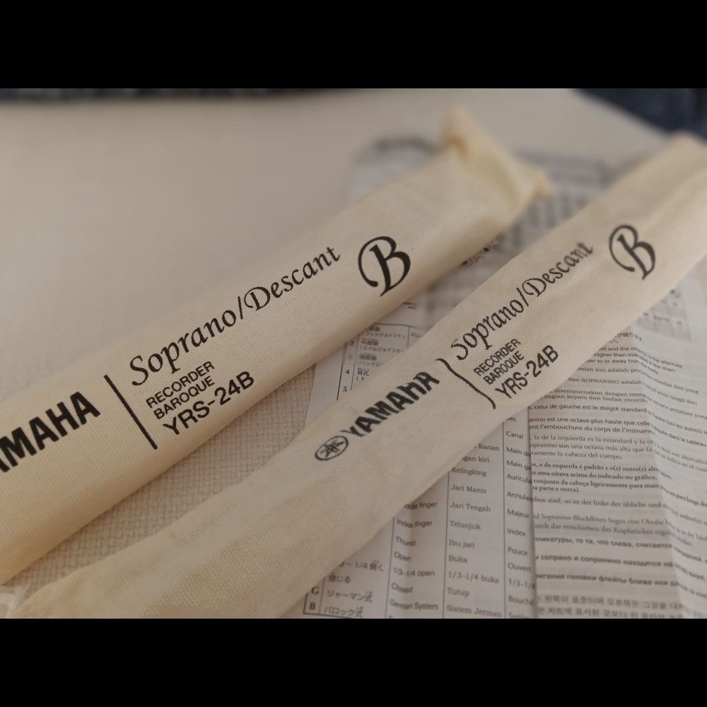 Yamaha recorders